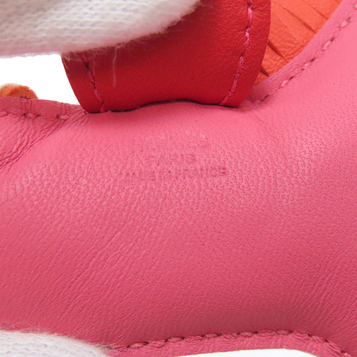 HERMES Rodeo Charm PM key ring Anyo Miro Ladies [Used]