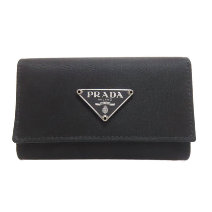 PRADA Logo Hardware key holder Nylon Ladies [Used]