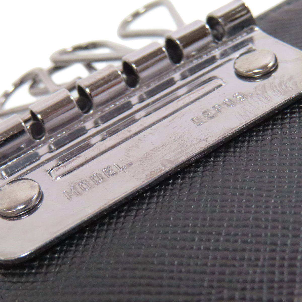 PRADA Logo Hardware key holder Nylon Ladies [Used]