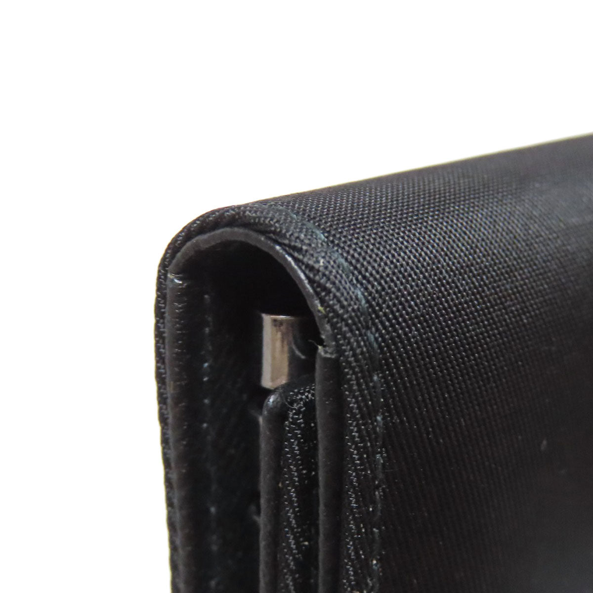 PRADA Logo Hardware key holder Nylon Ladies [Used]