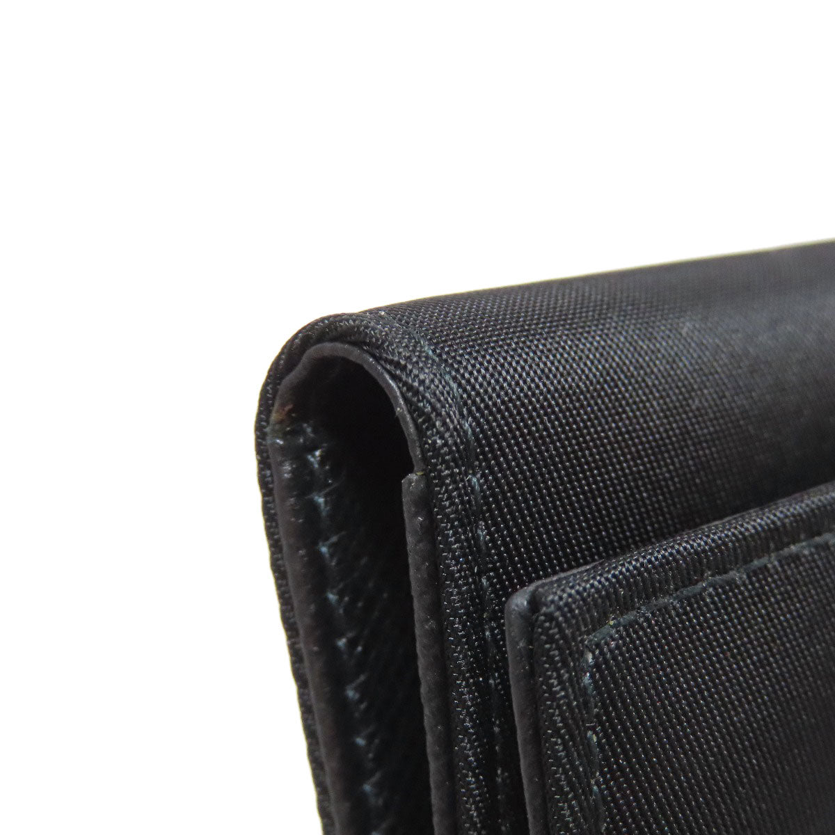 PRADA Logo Hardware key holder Nylon Ladies [Used]