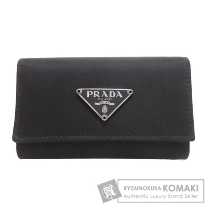 PRADA Logo Hardware key holder Nylon Ladies [Used]