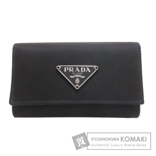 PRADA Logo Hardware key holder Nylon Ladies [Used]