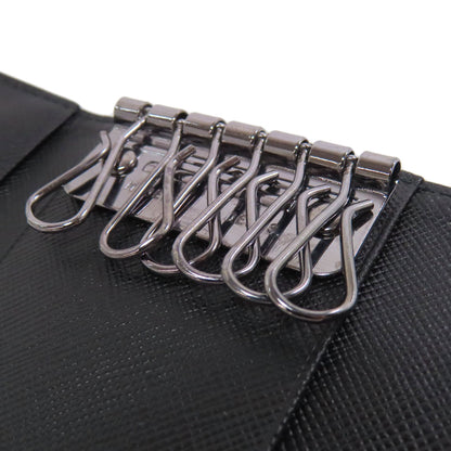 PRADA Logo Hardware key holder Nylon Ladies [Used]