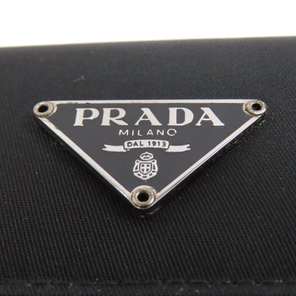 PRADA Logo Hardware key holder Nylon Ladies [Used]