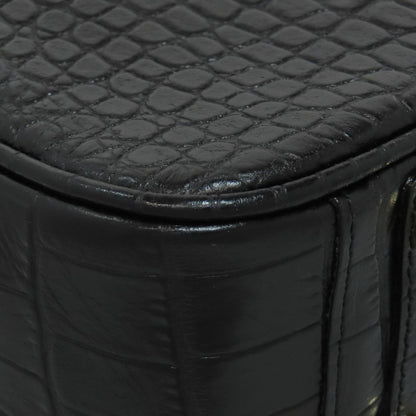 ADMJ Embossing Tote Bag Leather Ladies [Used]