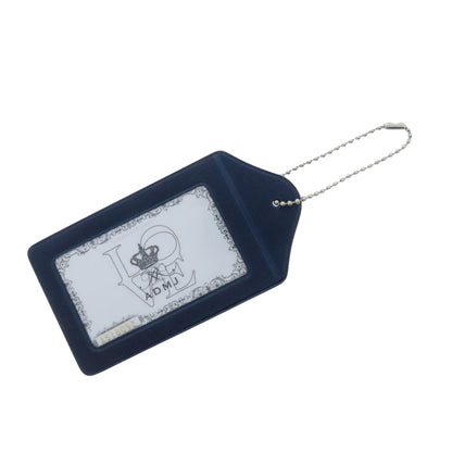 ADMJ Embossing Tote Bag Leather Ladies [Used]