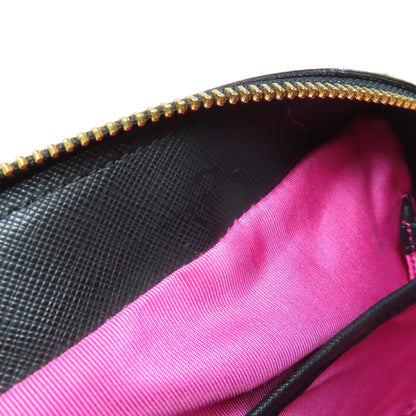 ADMJ Embossing Tote Bag Leather Ladies [Used]