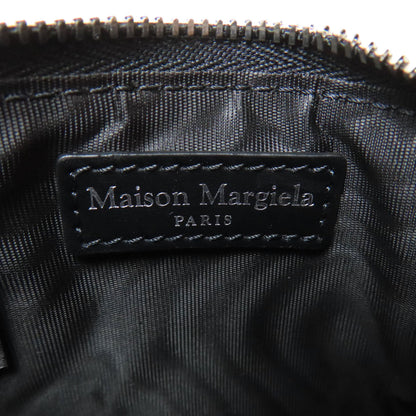 MaisonMargiela logo coin purse Leather Ladies [Used]