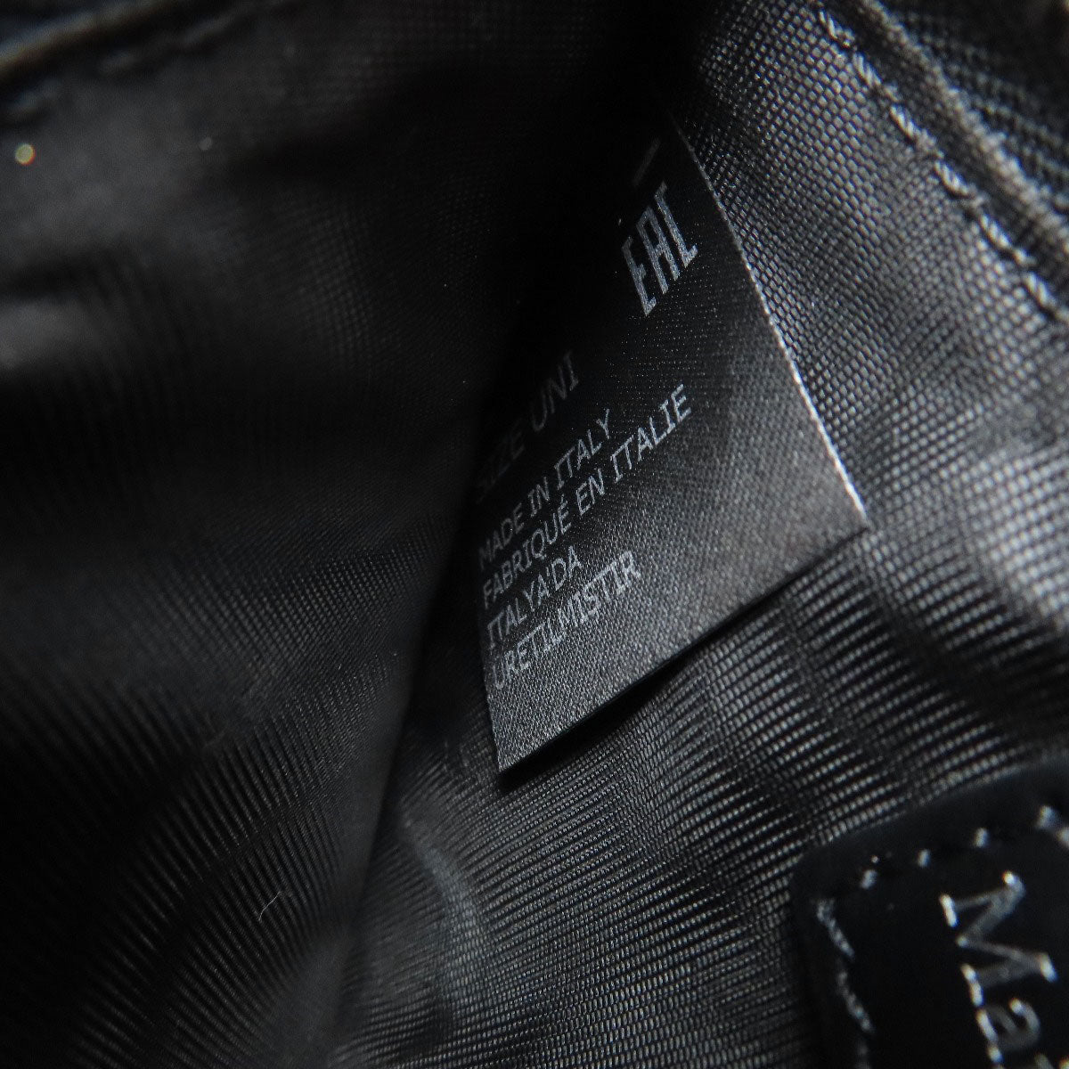 MaisonMargiela logo coin purse Leather Ladies [Used]