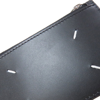 MaisonMargiela logo coin purse Leather Ladies [Used]