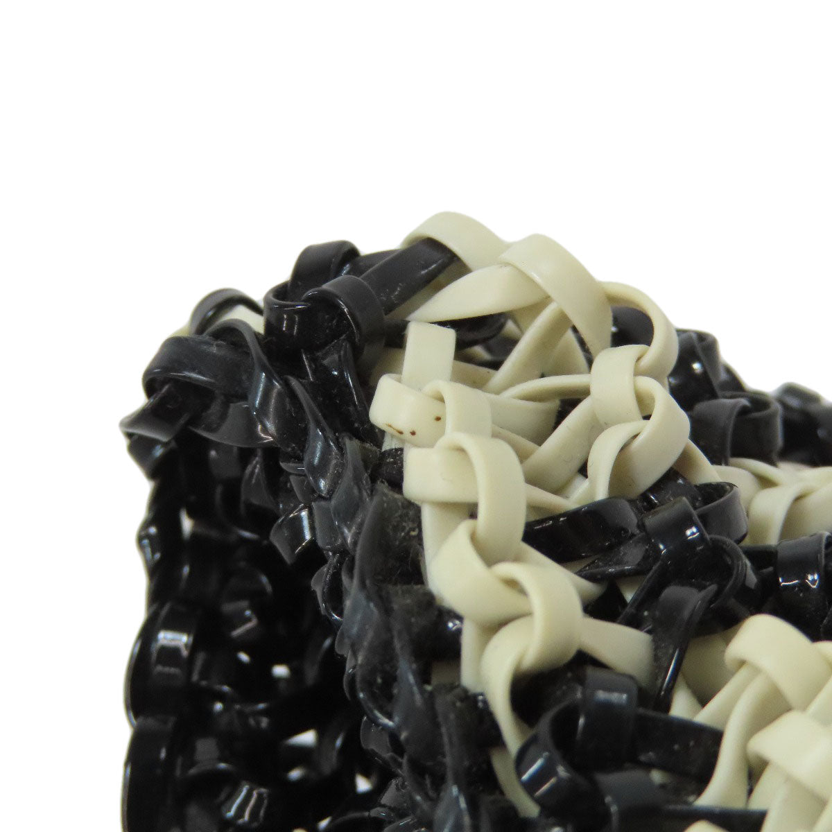 ANTEPRIMA Houndstooth pattern Handbag PVC Ladies [Used]