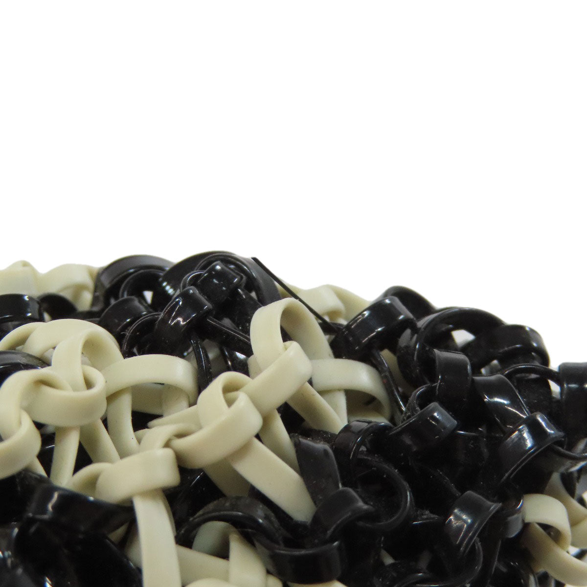 ANTEPRIMA Houndstooth pattern Handbag PVC Ladies [Used]