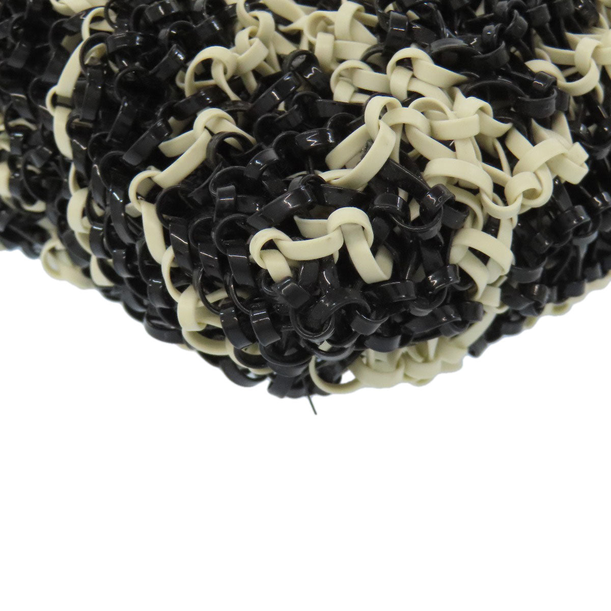 ANTEPRIMA Houndstooth pattern Handbag PVC Ladies [Used]