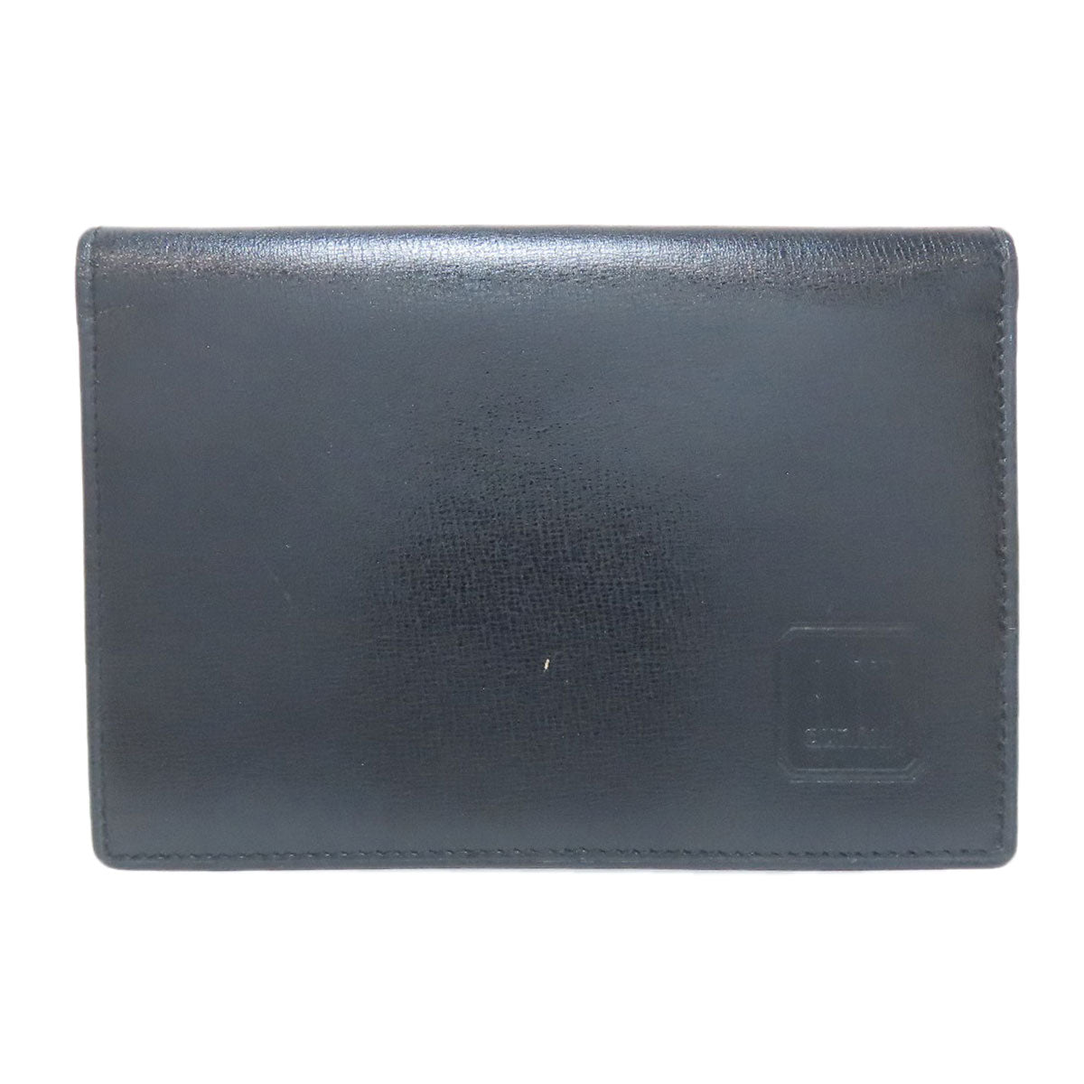 Dunhill logo Card Case Leather Ladies [Used]