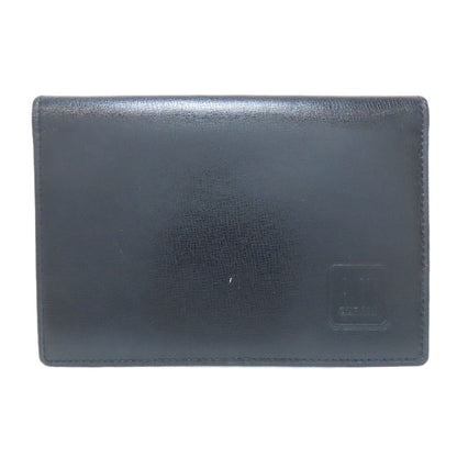 Dunhill logo Card Case Leather Ladies [Used]