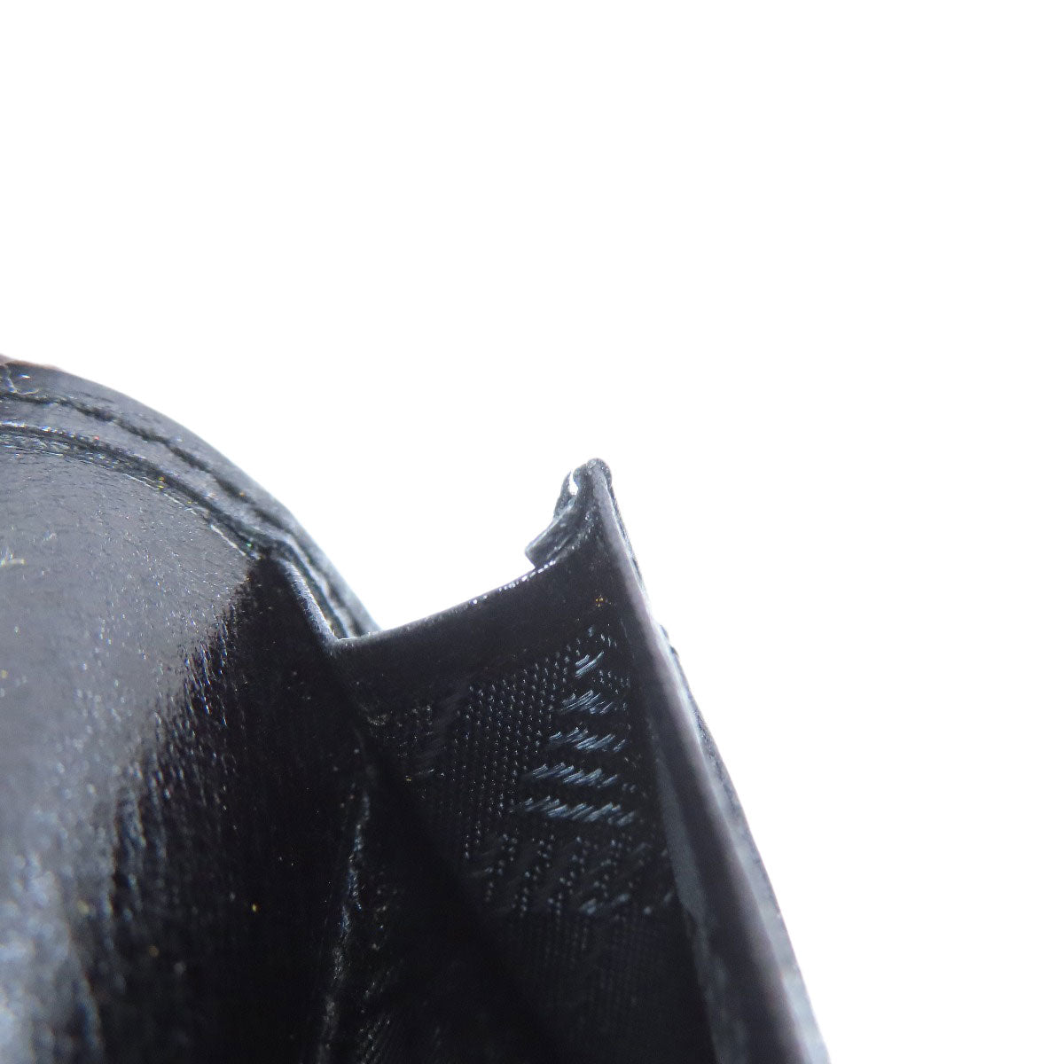 Dunhill logo Card Case Leather Ladies [Used]