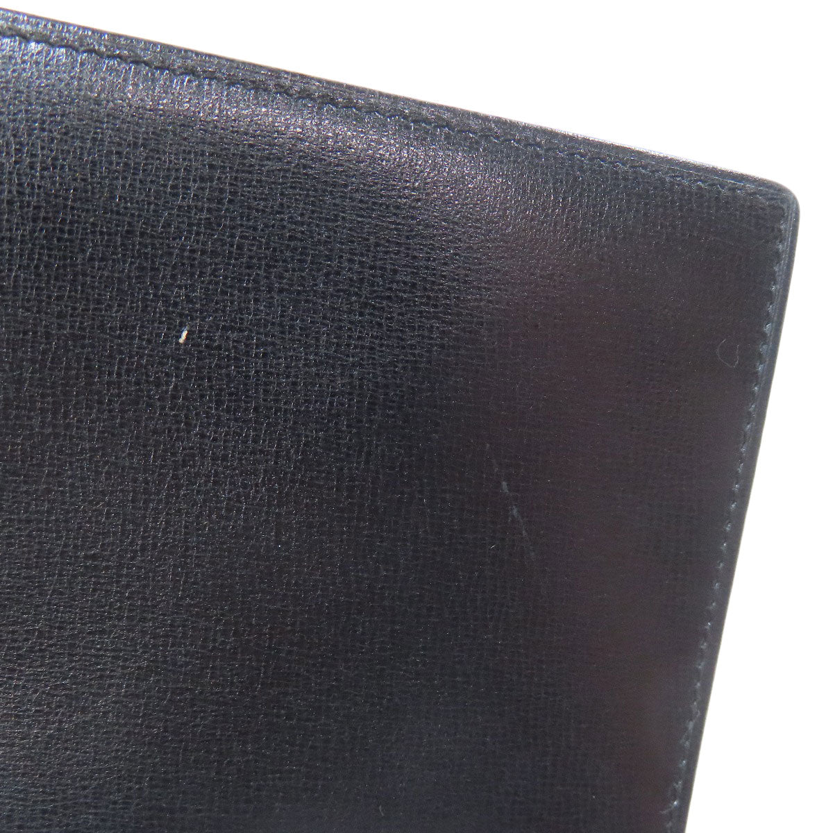 Dunhill logo Card Case Leather Ladies [Used]