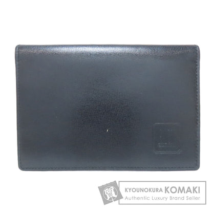 Dunhill logo Card Case Leather Ladies [Used]