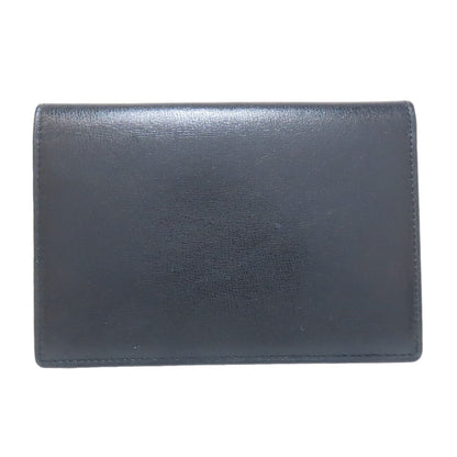 Dunhill logo Card Case Leather Ladies [Used]