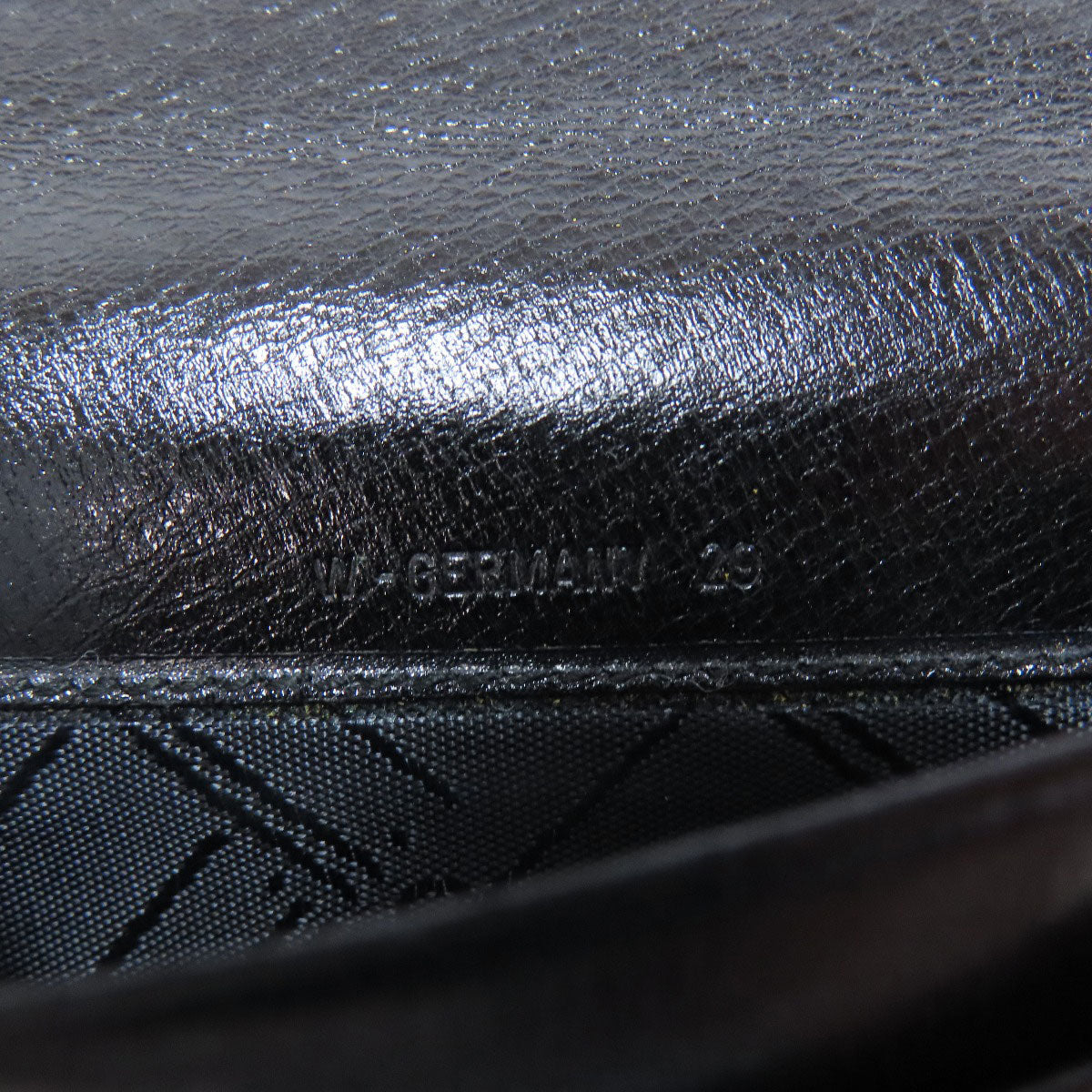 Dunhill logo Card Case Leather Ladies [Used]