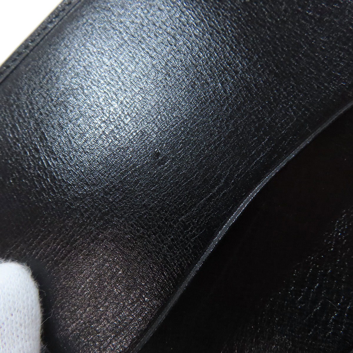 Dunhill logo Card Case Leather Ladies [Used]