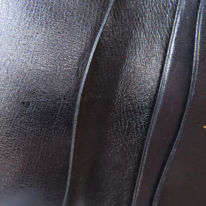 Dunhill logo Card Case Leather Ladies [Used]