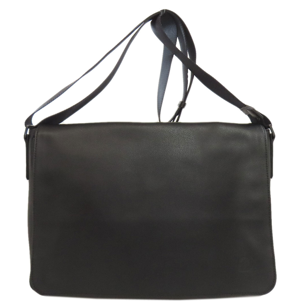 Dupont logo Shoulder Bag Leather Ladies [Used]