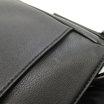 Dupont logo Shoulder Bag Leather Ladies [Used]