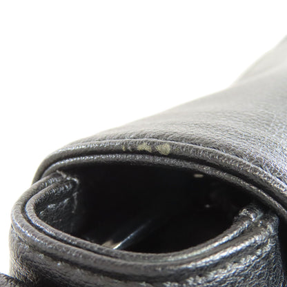 Dupont logo Shoulder Bag Leather Ladies [Used]