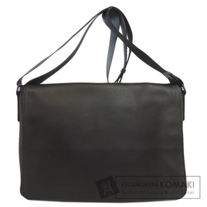 Dupont logo Shoulder Bag Leather Ladies [Used]