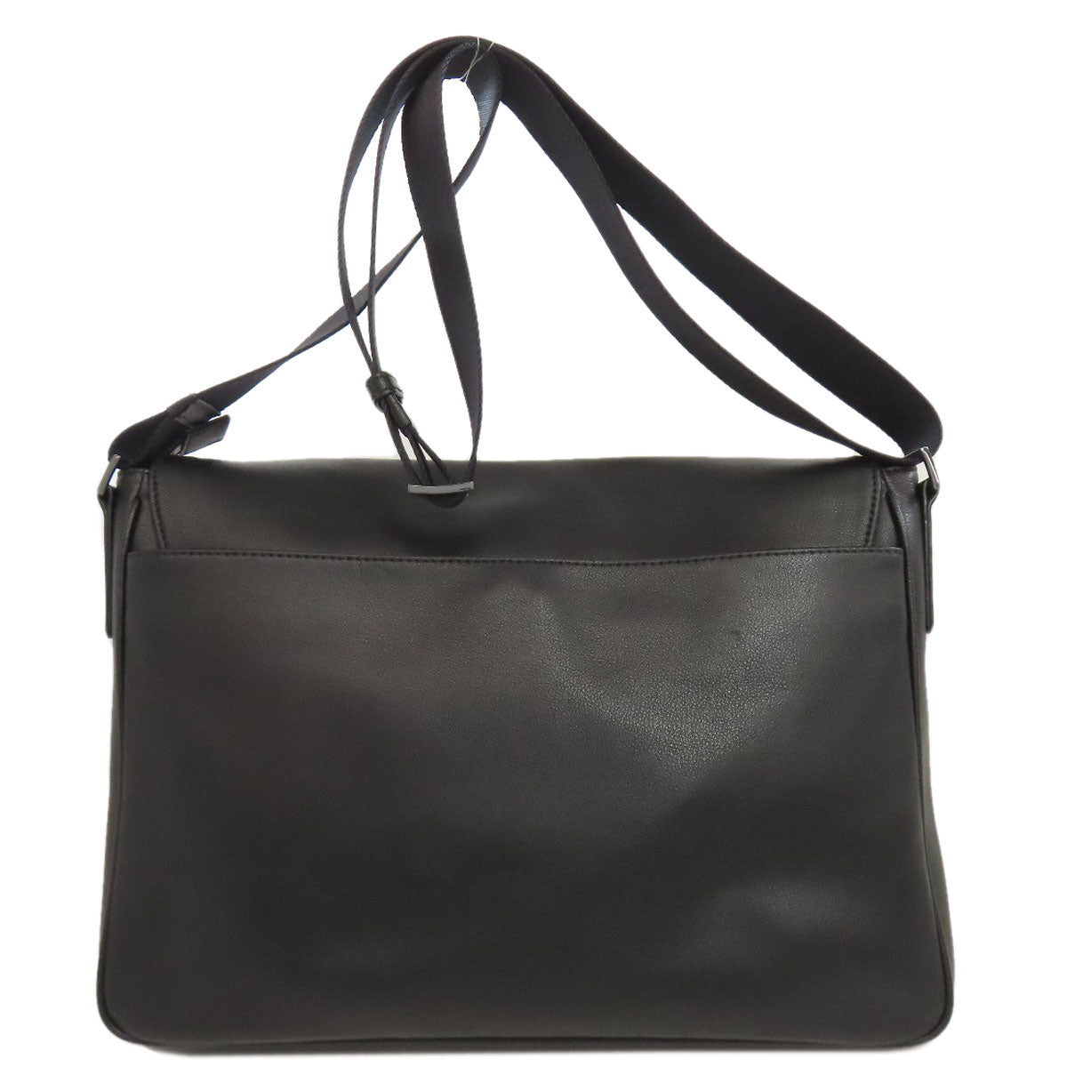 Dupont logo Shoulder Bag Leather Ladies [Used]