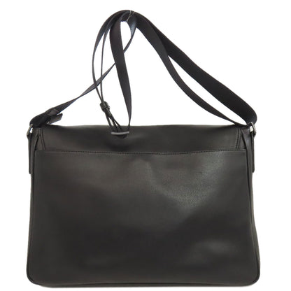 Dupont logo Shoulder Bag Leather Ladies [Used]