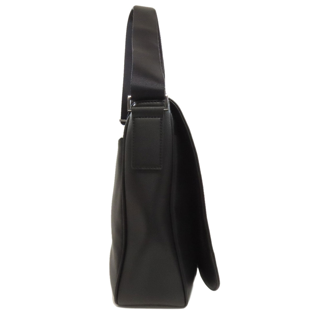 Dupont logo Shoulder Bag Leather Ladies [Used]