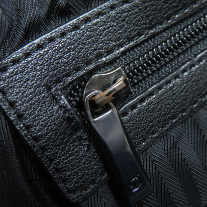 Dupont logo Shoulder Bag Leather Ladies [Used]