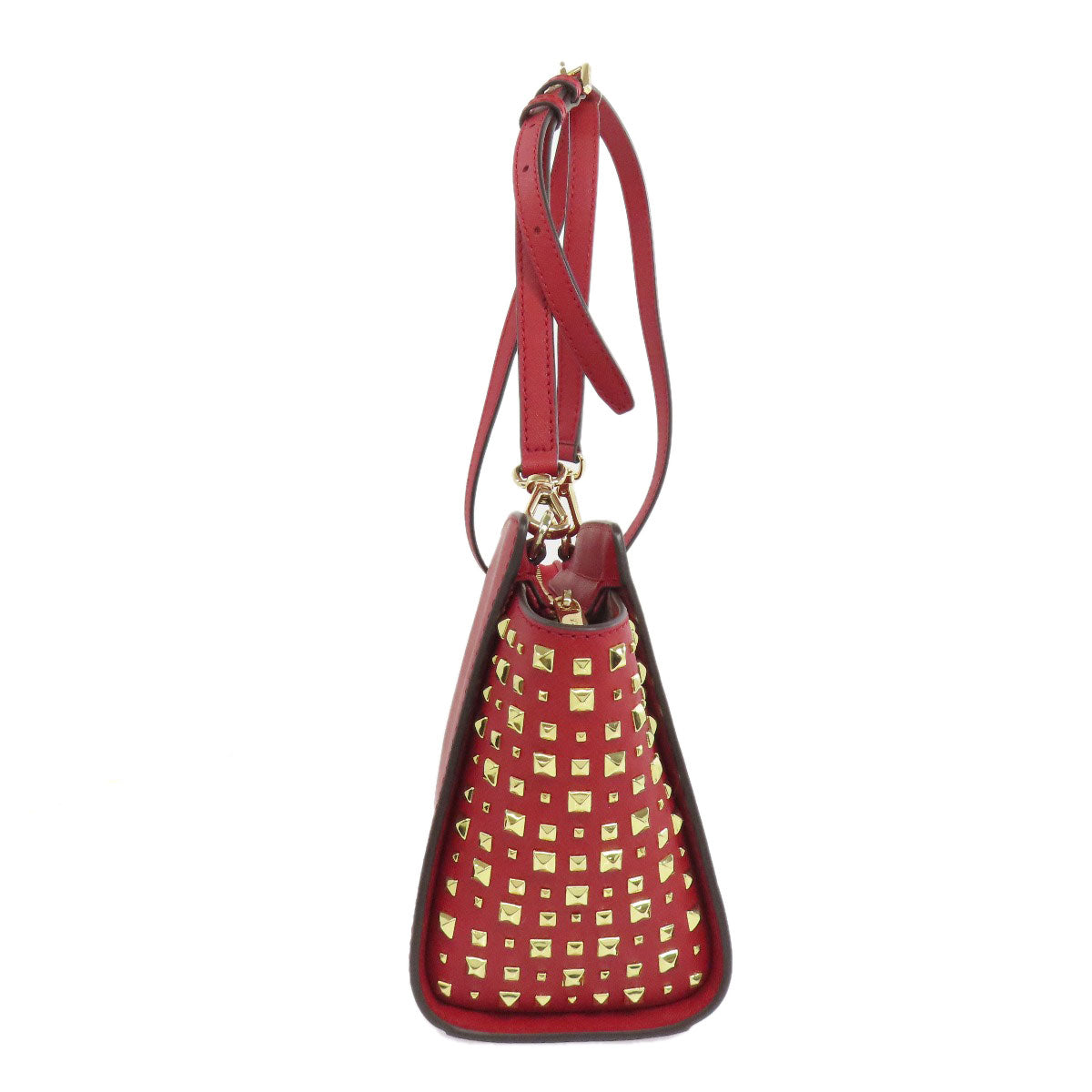 Michael Kors Studs Shoulder Bag PVC Ladies [Used]