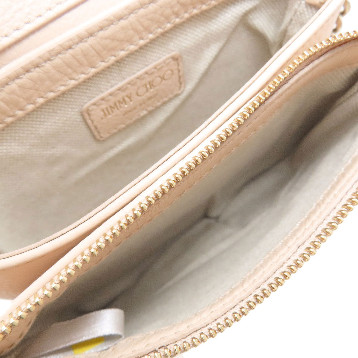 Jimmy Choo ChainShoulder Shoulder Bag Leather Ladies [Used]