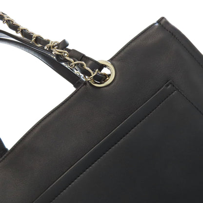 CHANEL COCO Mark 2WAY Tote Bag Calf Ladies [Used]