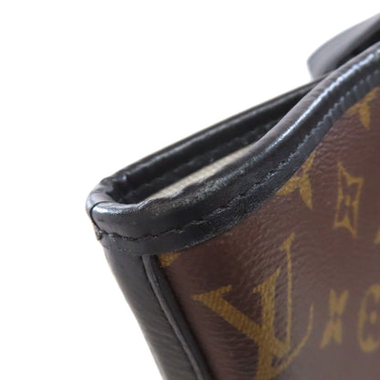 LOUIS VUITTON M45734 Macassar Weekend Tote Bag Monogram canvas Ladies [Used]