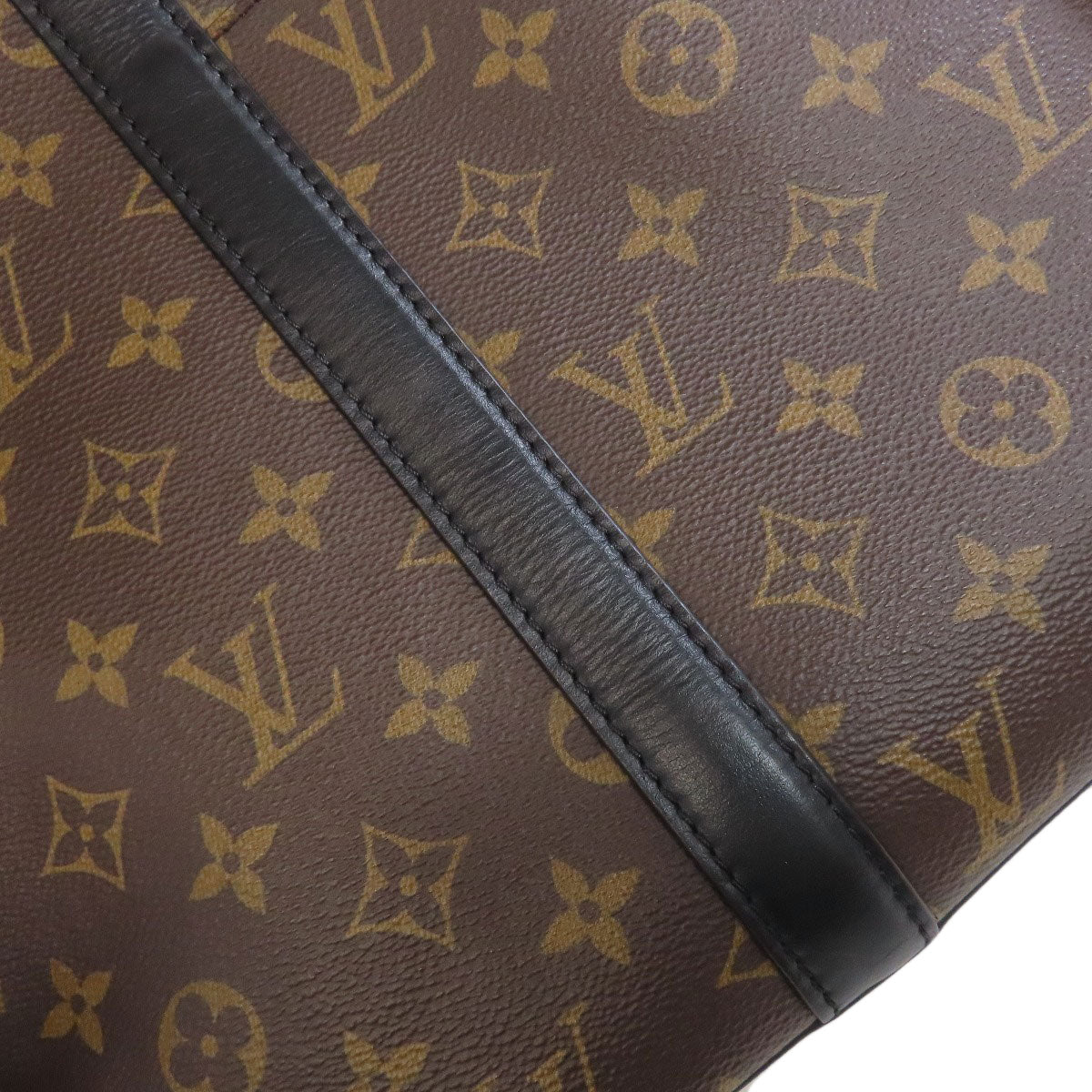 LOUIS VUITTON M45734 Macassar Weekend Tote Bag Monogram canvas Ladies [Used]