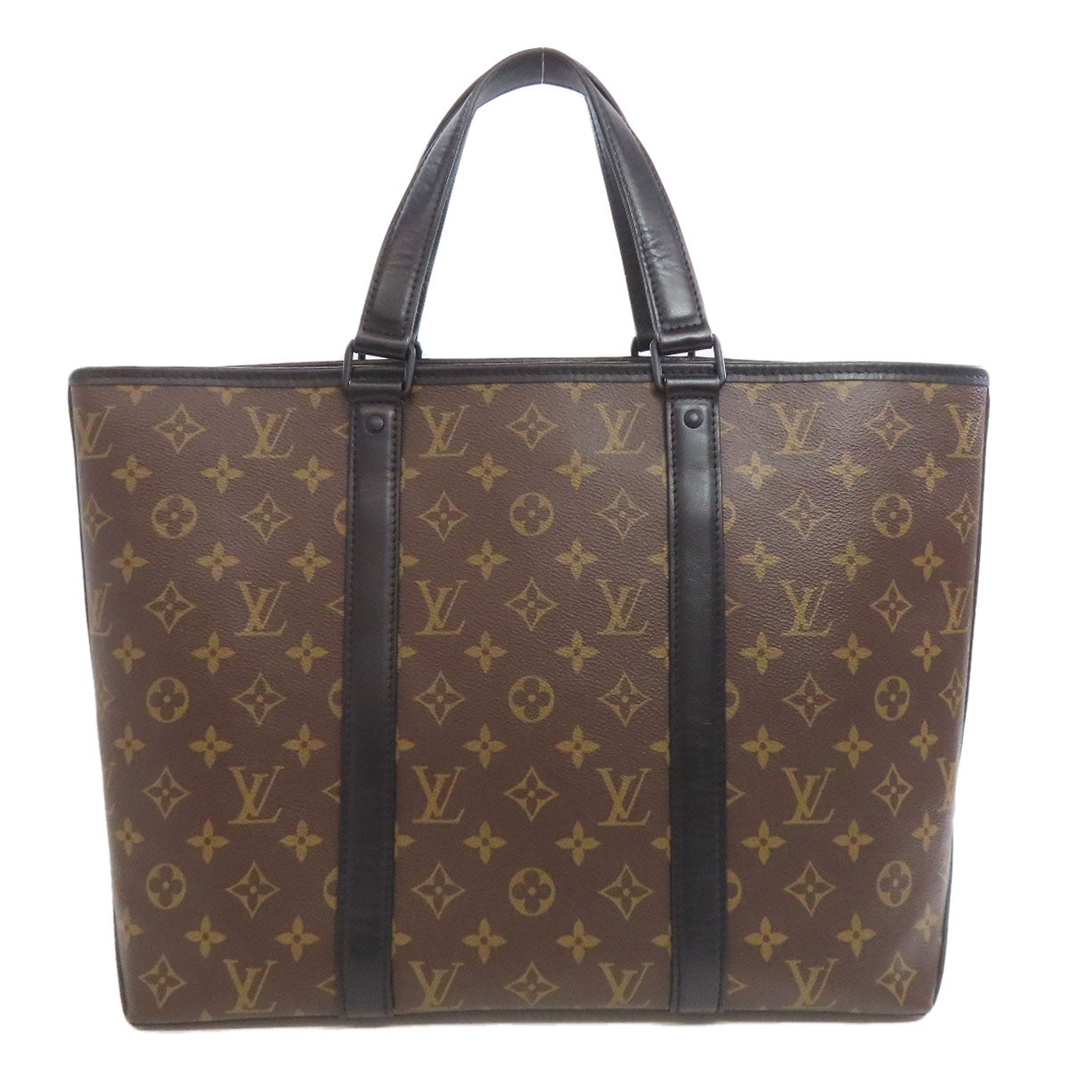 LOUIS VUITTON M45734 Macassar Weekend Tote Bag Monogram canvas Ladies [Used]