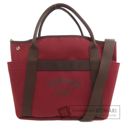 HERMES Sac de Pansage Groom 2WAY Tote Bag Canvas Ladies [Used]
