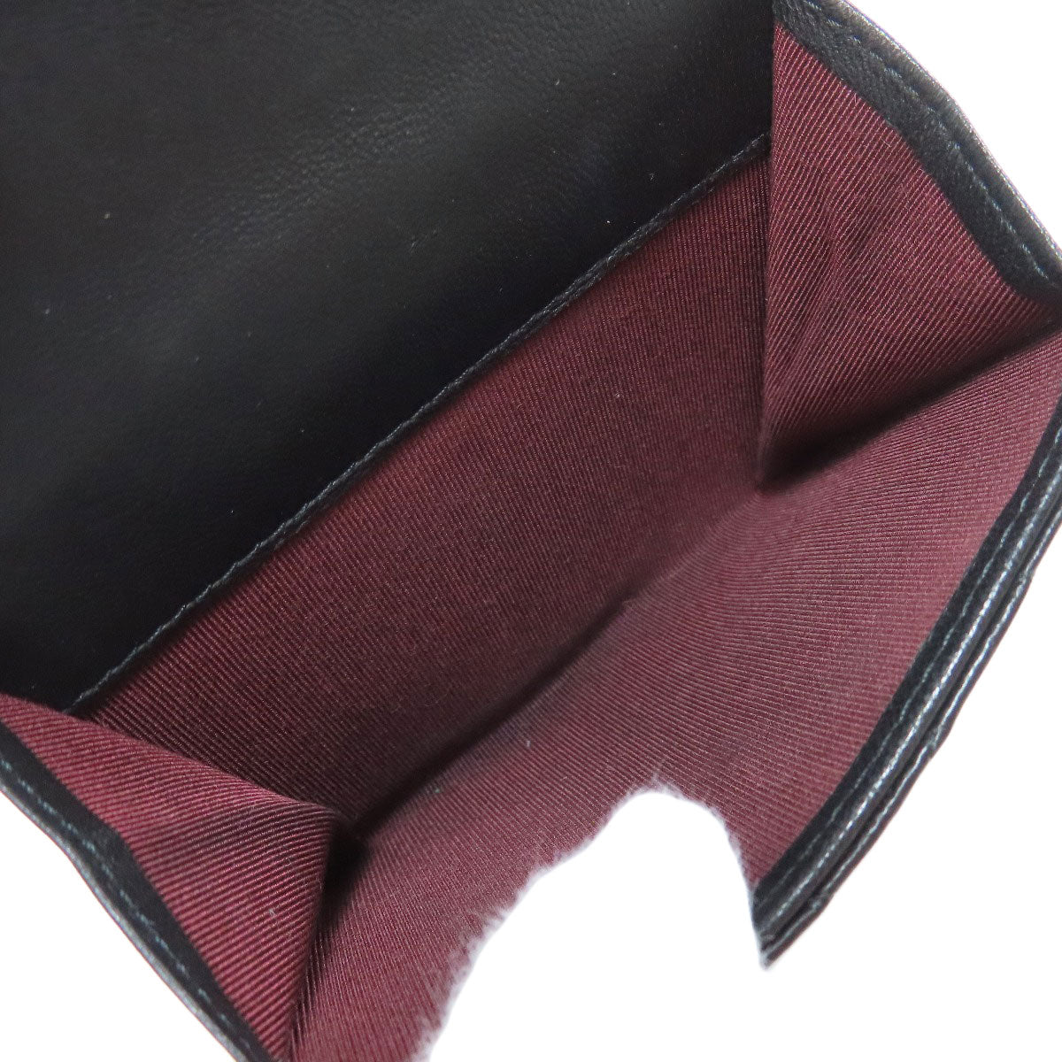 CHANEL COCO Mark Matelasse SilverHardware Bifold Wallet with Coin Pocket Lambskin Ladies [Used]