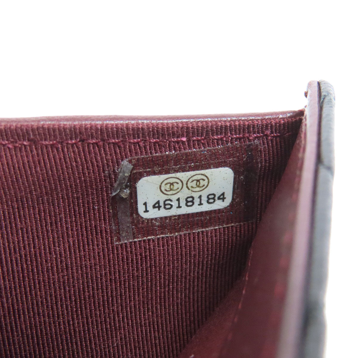 CHANEL COCO Mark Matelasse SilverHardware Bifold Wallet with Coin Pocket Lambskin Ladies [Used]