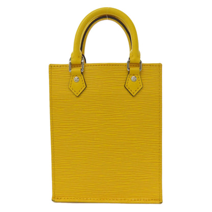 LOUIS VUITTON M81068 Petit Sac Plat Handbag Epi Leather Ladies [Used]