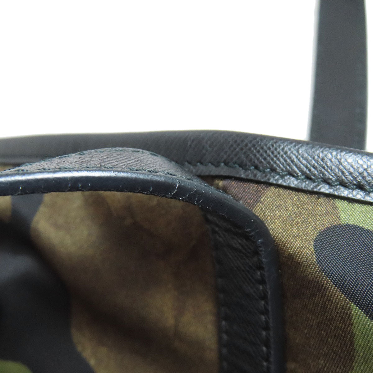 PRADA B4001T Camouflage pattern 2WAY Tote Bag Nylon Ladies [Used]