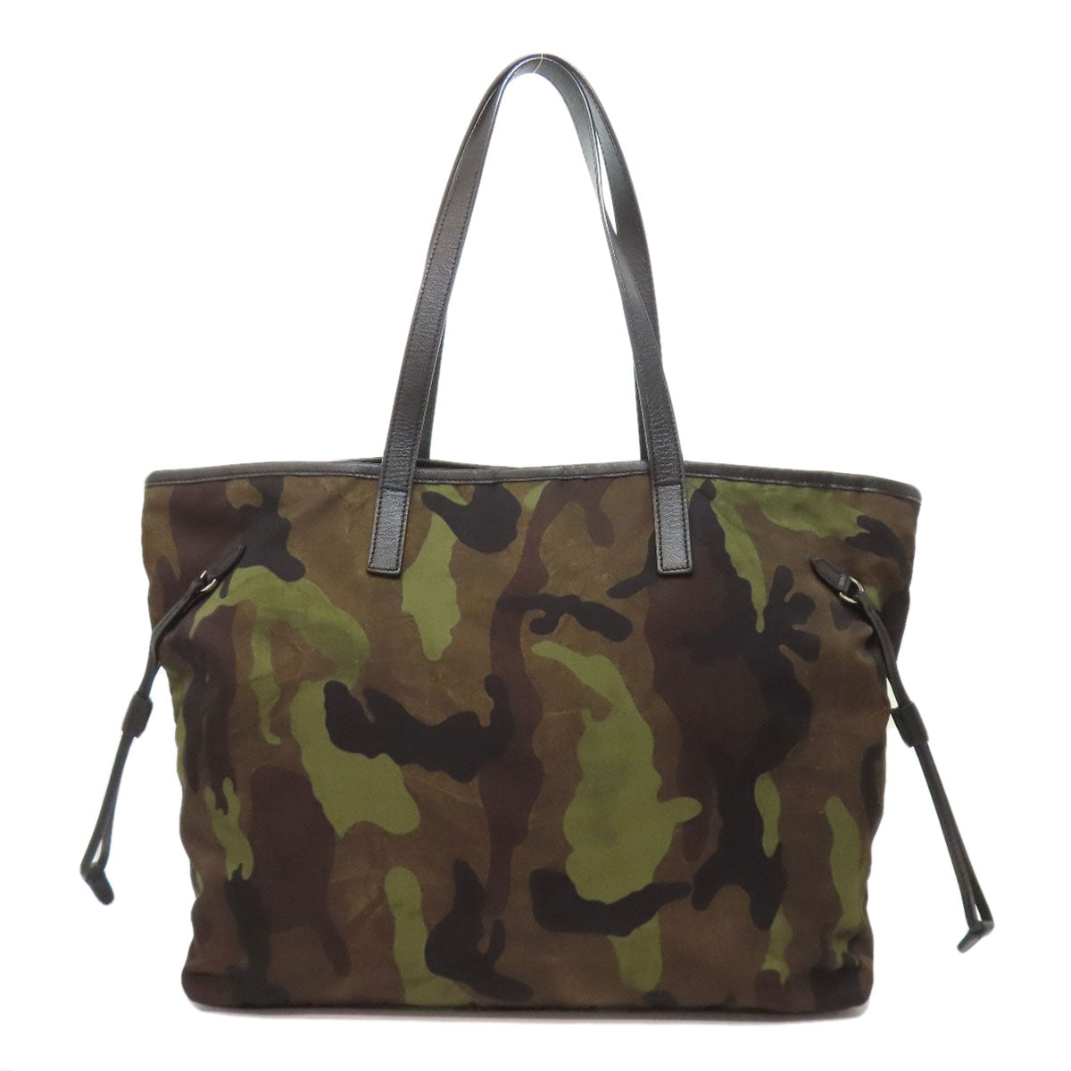 PRADA B4001T Camouflage pattern 2WAY Tote Bag Nylon Ladies [Used]