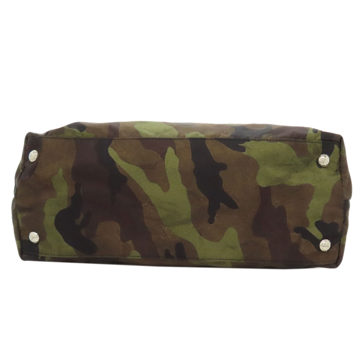 PRADA B4001T Camouflage pattern 2WAY Tote Bag Nylon Ladies [Used]