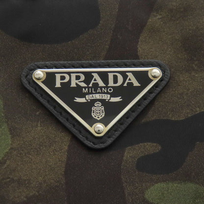 PRADA B4001T Camouflage pattern 2WAY Tote Bag Nylon Ladies [Used]