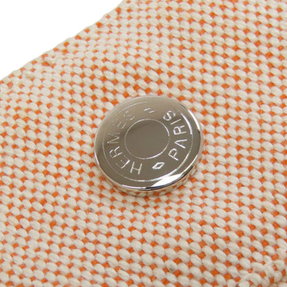 HERMES New fool toe MM Handbag Canvas Ladies [Used]